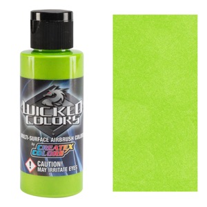 Createx Wicked Detail Color 2oz Pearl Lime Green