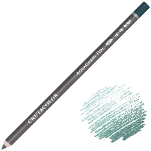 Cretacolor AquaGraph Water-Soluble Pencil HB Teal