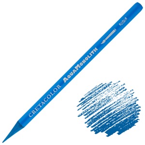 Cretacolor Aqua Monolith Water-Soluble Color Pencil Medium Blue