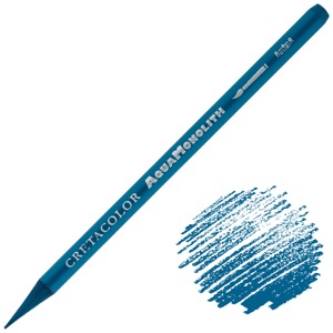 Cretacolor Aqua Monolith Water-Soluble Color Pencil Bremen Blue