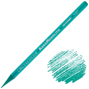 Cretacolor Aqua Monolith Water-Soluble Color Pencil Turquoise Dark