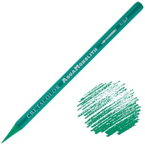 Cretacolor Aqua Monolith Water-Soluble Color Pencil Emerald