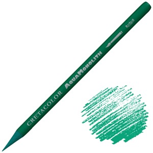Cretacolor Aqua Monolith Water-Soluble Color Pencil Leaf Green
