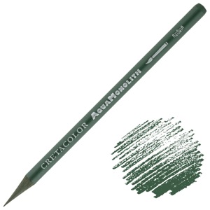 Cretacolor Aqua Monolith Water-Soluble Color Pencil Olive Green Dark