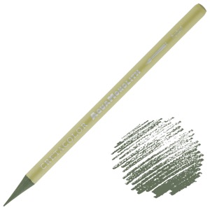 Cretacolor Aqua Monolith Water-Soluble Color Pencil Umber Green Light