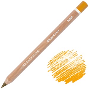 Cretacolor MegaColor Color Pencil Ochre Light