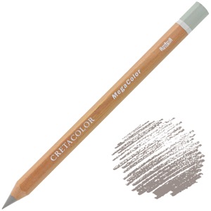Cretacolor MegaColor Color Pencil Light Grey
