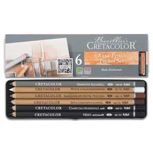 Cretacolor Pocket 6 Set Basic Pencil