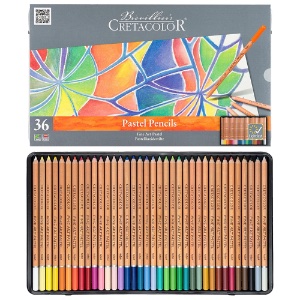 Cretacolor Pastel Pencil 36-Color Set