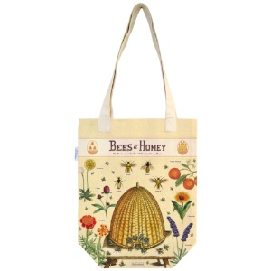 Cavallini Vintage Tote Bag Bees & Honey