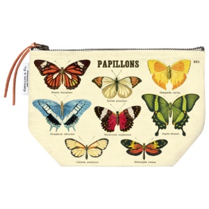 Cavallini Vintage Pouch Butterflies