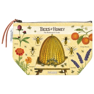 Cavallini Vintage Pouch Bees & Honey