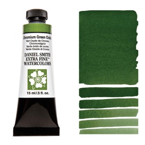 Daniel Smith Extra Fine Watercolor 15ml Chromium Green Oxide