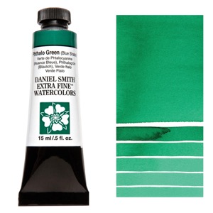 Daniel Smith Extra Fine Watercolor 15ml - Phthalo Green (Blue Shade)