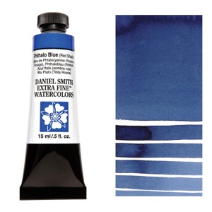 Daniel Smith Extra Fine Watercolor 15ml - Phthalo Blue (Red Shade)