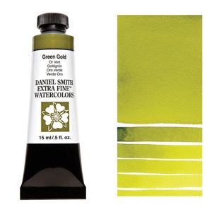 Daniel Smith Extra Fine Watercolor 15ml - Green Gold