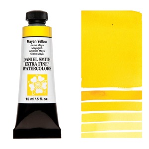 Daniel Smith Extra Fine Watercolor 15ml Mayan Yellow