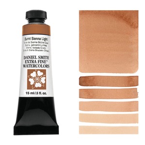 Daniel Smith Extra Fine Watercolor 15ml Burnt Sienna Light