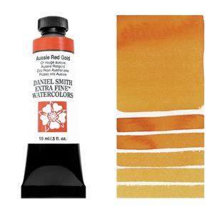 Daniel Smith Extra Fine Watercolor 15ml Aussie Red Gold