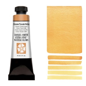 Daniel Smith Extra Fine Watercolor 15ml Chrome Titanate Yellow