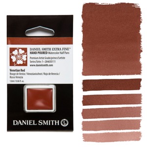 Daniel Smith Extra Fine Watercolor Half Pan Venetian Red