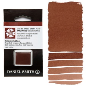 Daniel Smith Extra Fine Watercolor Half Pan Transparent Red Oxide