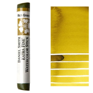 Daniel Smith Extra Fine Watercolor Stick 12ml Rich Green Gold