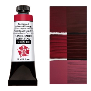 Daniel Smith Extra Fine Gouache 15ml Permanent Alizarin Crimson