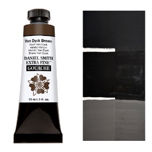 Daniel Smith Extra Fine Gouache 15ml Van Dyck Brown