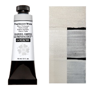 Daniel Smith Extra Fine Gouache 15ml Pearlescent White