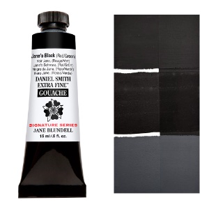 Daniel Smith Extra Fine Gouache 15ml Jane's Black (Red/Green)