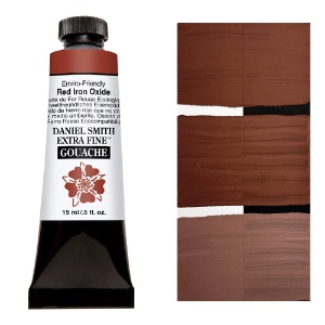 Daniel Smith Extra Fine Gouache 15ml Enviro-Friendly Red Iron Oxide