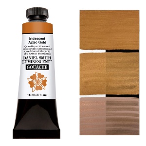 Daniel Smith Extra Fine Gouache 15ml Iridescent Aztec Gold