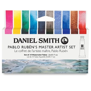 Daniel Smith Extra Fine Watercolor 10 x 5ml Set Pablo Ruben's Master Artist