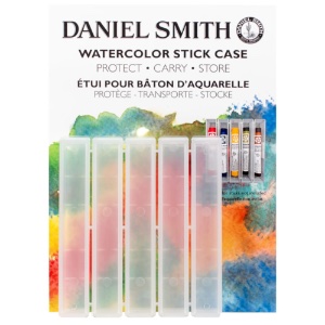 Daniel Smith Extra Fine Watercolor Stick 5-Compartment Plastic Case