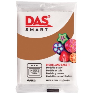 DAS Smart Oven-Hardening Clay 57g Caramel