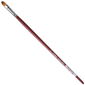 Da Vinci Kolinsky Marder Red Sable Oil Brush Series 1815 Filbert #10