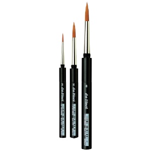 Da Vinci Cosmotop-Spin Synthetic Watercolor Travel Brush 3 Set