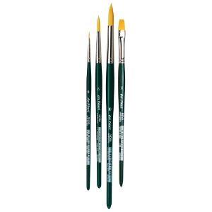 Da Vinci Nova All Media Synthetic Talkon Brush 4 Set