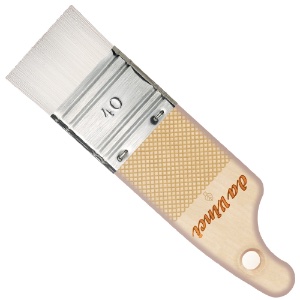Da Vinci Impasto White Synthetic Brush Series 5027 Paddle 40mm