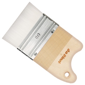 Da Vinci Impasto White Synthetic Brush Series 5027 Paddle 80mm