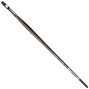 Da Vinci TOP-ACRYL Red-Brown Synthetic Long Brush Series 7185 Bright #6