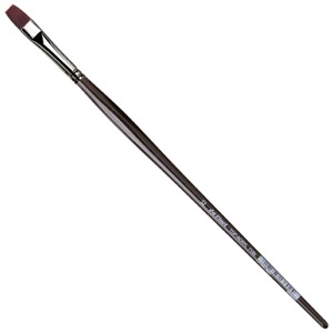 Da Vinci TOP-ACRYL Red-Brown Synthetic Long Brush Series 7185 Bright #12