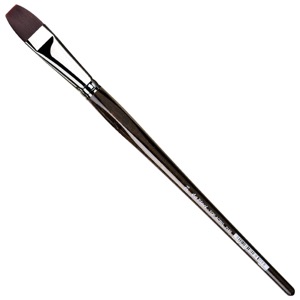 Da Vinci TOP-ACRYL Red-Brown Synthetic Long Brush Series 7185 Bright #24