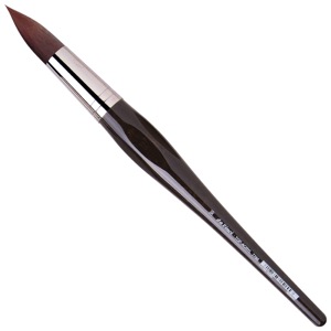 Da Vinci TOP-ACRYL Red-Brown Synthetic Long Brush Series 7785 Round #50