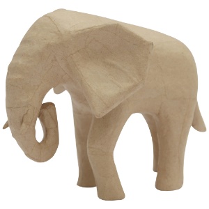 Decopatch Paper Mache Medium African Elephant