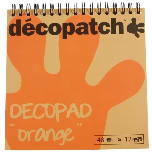 Decopatch Decopad Colour Block Orange