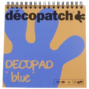 Decopatch Decopad Colour Block Blue