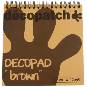 Decopatch Decopad Colour Block Brown