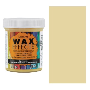 DecoArt Wax Effects Layering Acrylic 4oz Aged Beeswax